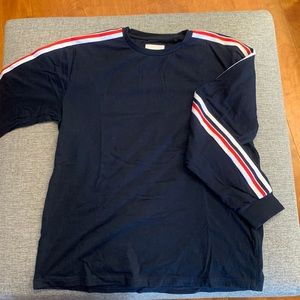 Ricky & Micky long sleeve shirt with racing stripe